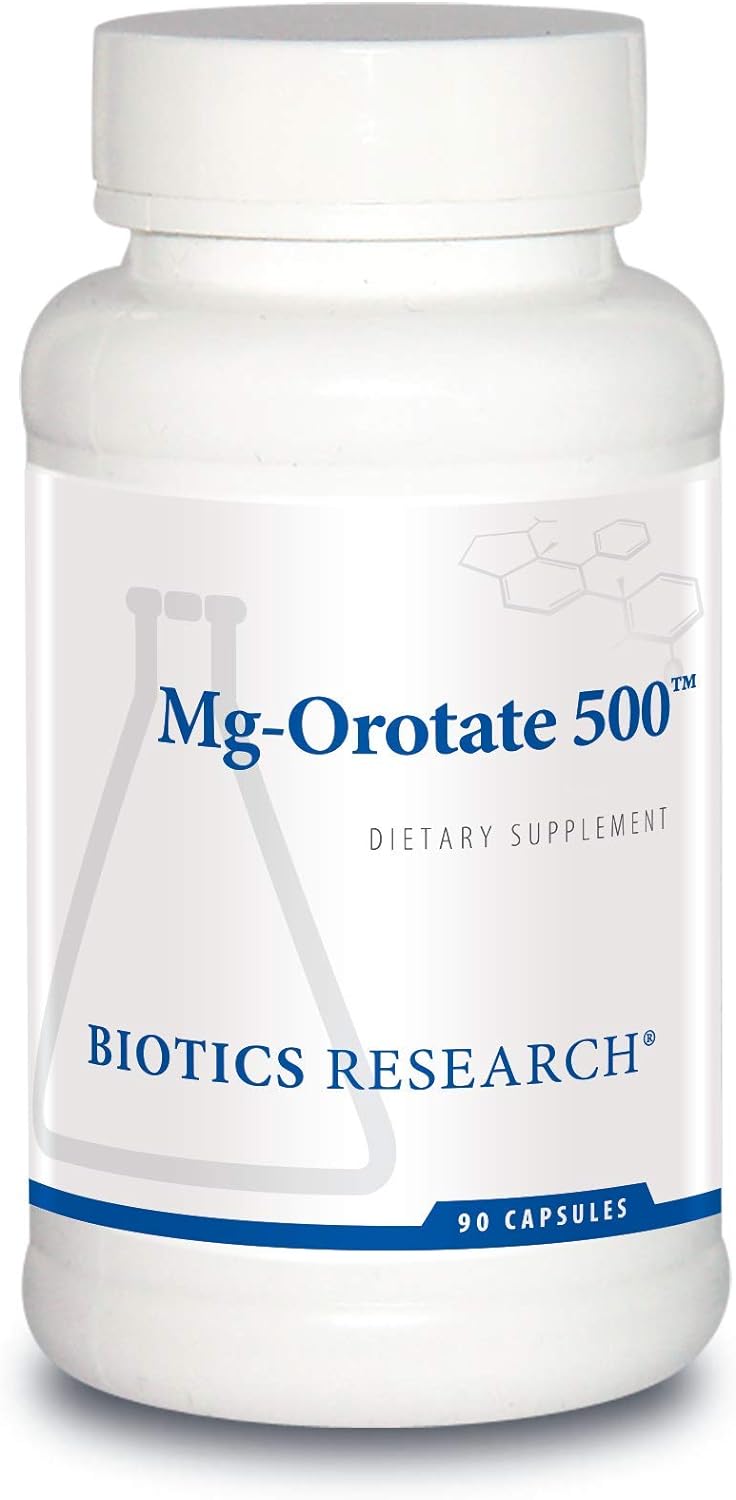 Mg-Orotate 500 | Biotics Research® | 90 Capsules