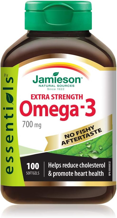 Extra-Strength Omega-3 (No Fishy Aftertaste) | Jamieson™ | 100 Softgels