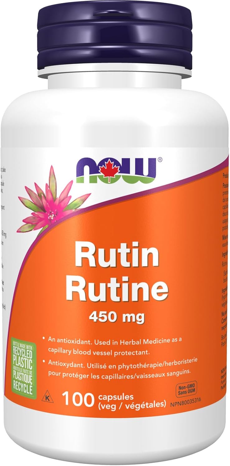 Rutin 450mg | NOW® | 100 Veg Capsules