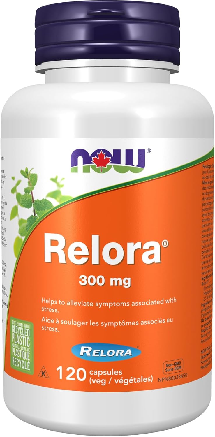 Relora 300 mg | NOW® | 60 OR 120 Veg Capsules
