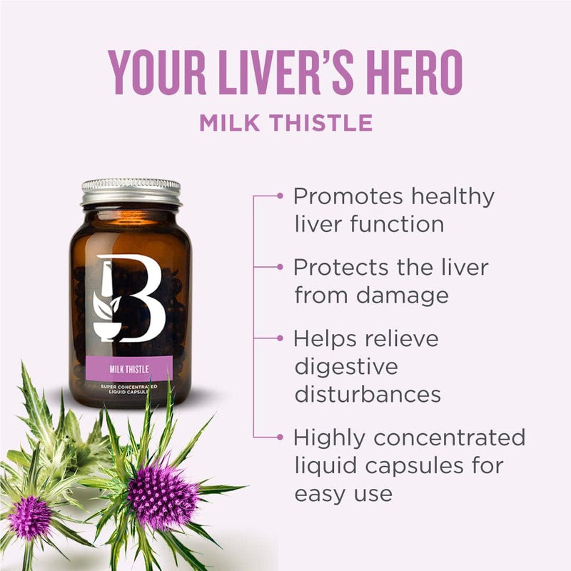 Milk Thistle Liquid | Botanica | 60 Capsules