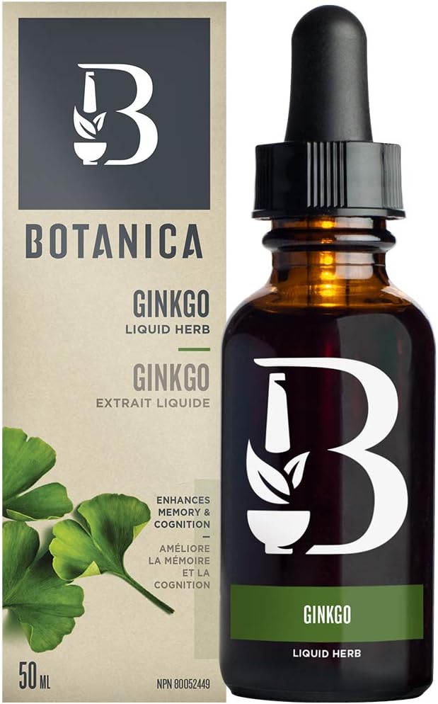 Ginkgo Liquid Herb | Botanica | 50 mL