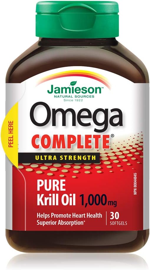 Omega Complete 100mg | Jamieson™ | 30 Softgels