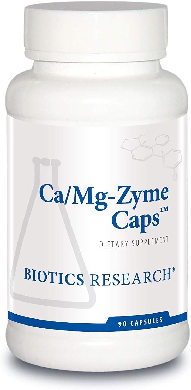 Ca/Mg-Zyme Caps | Biotics Research® | 60 Capsules