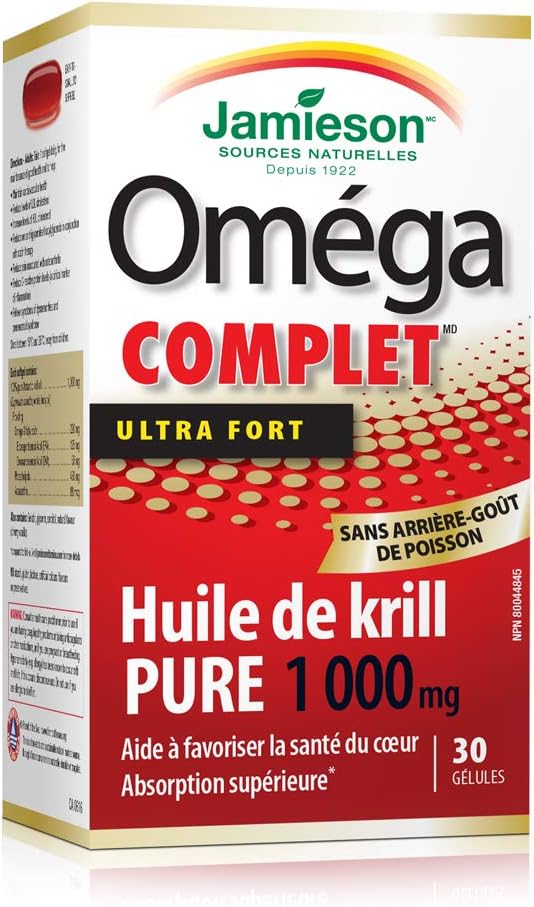 Omega Complete 100mg | Jamieson™ | 30 Softgels