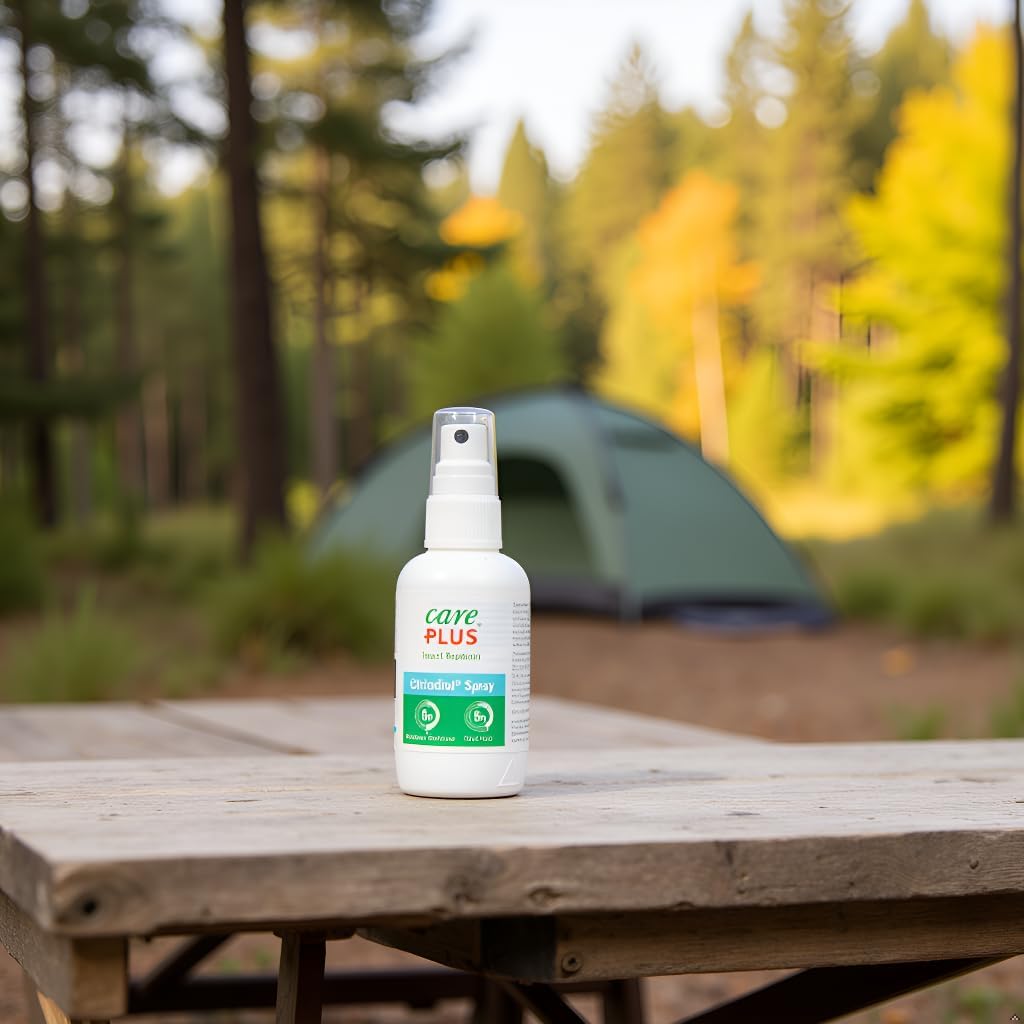 Citriodiol® Spray by Care Plus® Anti-Insect Natural – DEET-Free Lemon Eucalyptus Insect Repellent Spray for Mosquito & Tick Protection | 60 mL or 125 mL