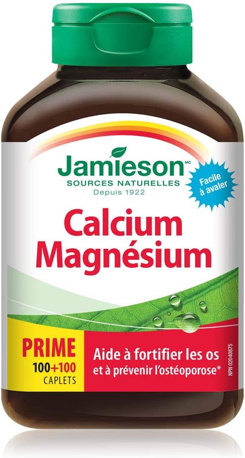 Calcium Magnesium | Jamieson™ | 200 Caplets
