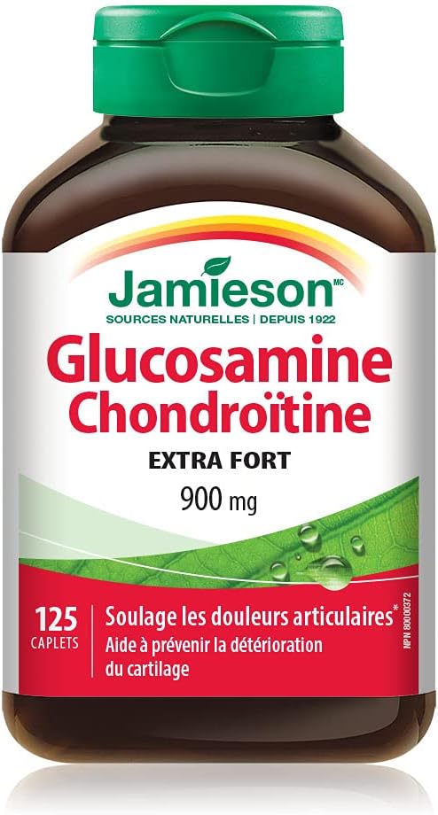 Glucosamine Chondroitin 900 mg | Jamieson™ | 90 or 180 Caplets