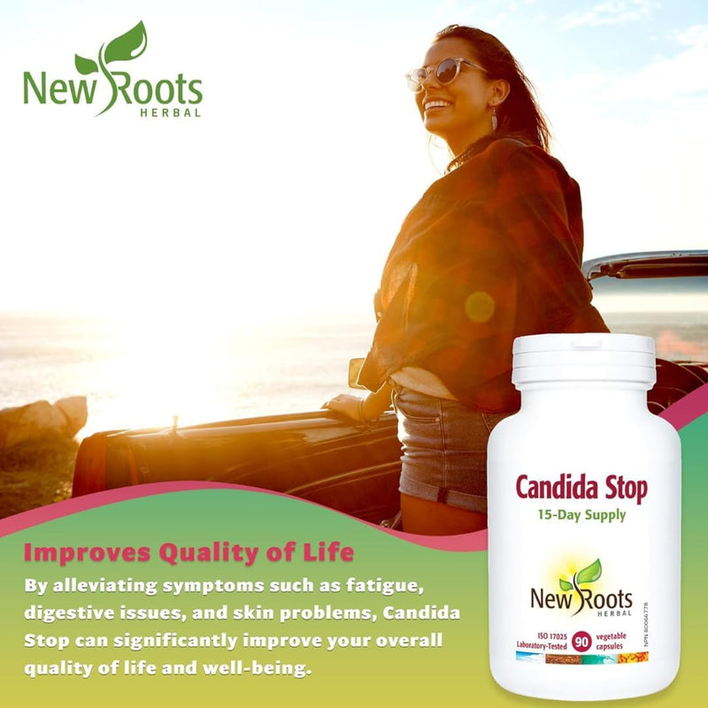 Candida Stop | New Roots HERBAL® | 90 or 180 Capsules