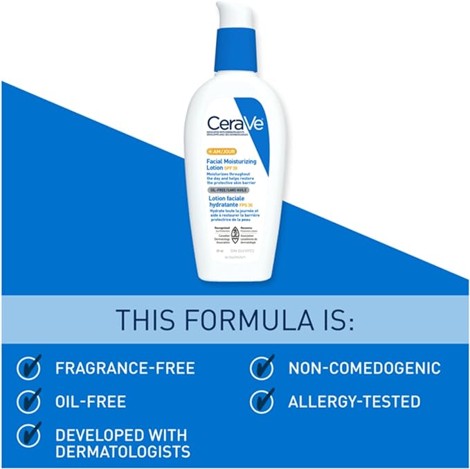 AM Facial Moisturizing Lotion SPF 30  | Cerave® | 59 mL or 89 mL