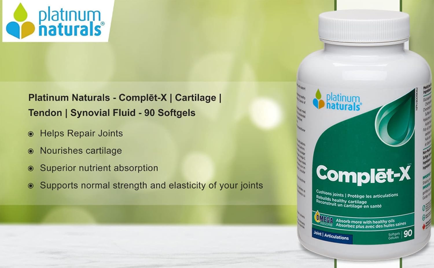 Complēt-X™ | Platinum Naturals® | 90 Softgels