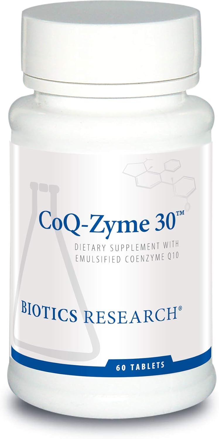 CoQ-Zyme 30 (30mg) | Biotics Research® | 60 Tablets