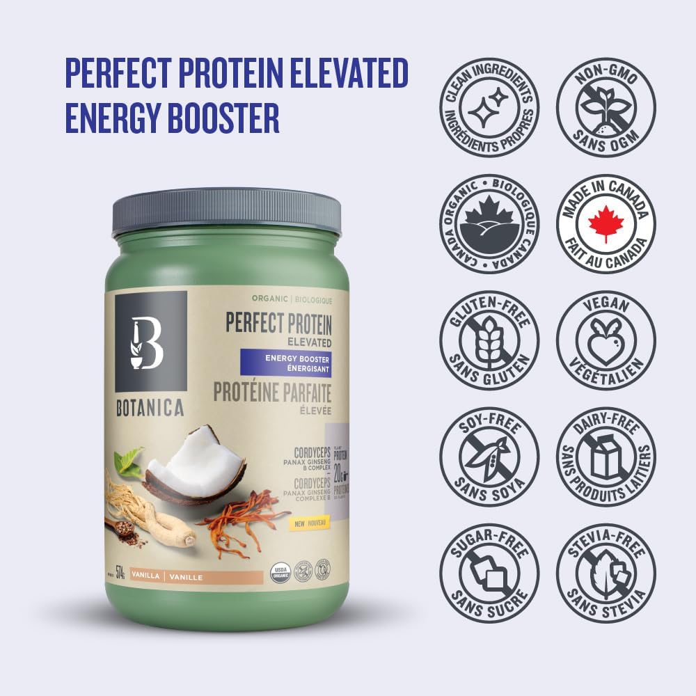Perfect Protein Elevated - Energy Booster | Botanica | 574 g