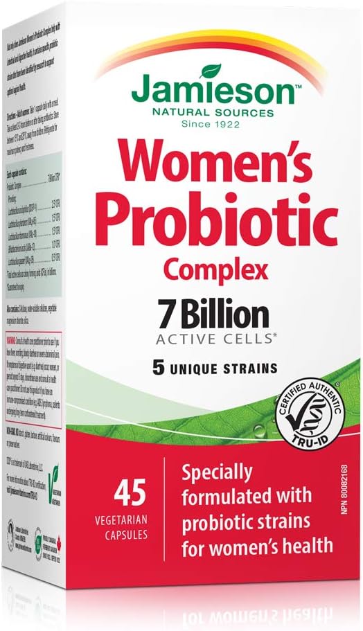 Womens Probiotic Complex | Jamieson™ | 45 Vegetarian Capsules