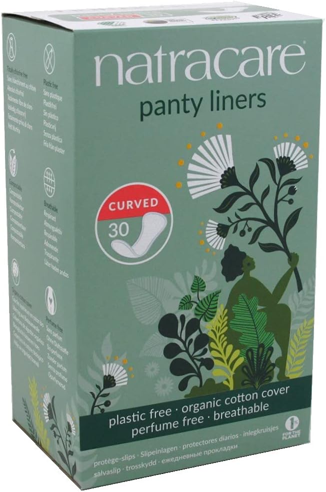 Panty Liners | Natracare® | Mini or Curved/30 Counts