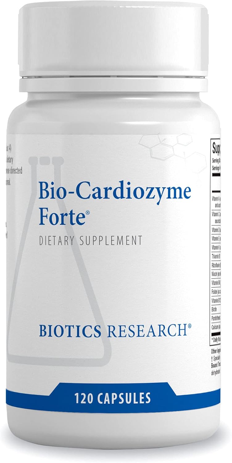 Bio-Cardiozyme Forte | Biotics Research® | 120 Vegetable Capsule