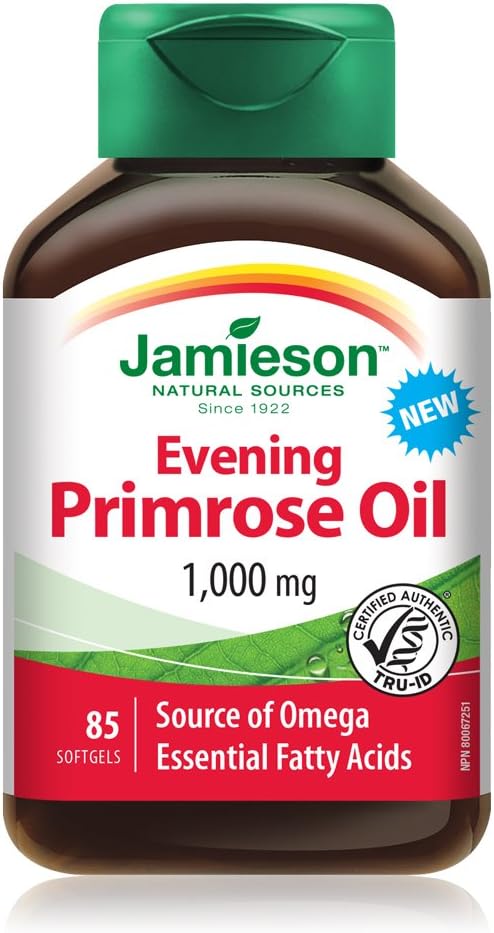 Evening Primrose Oil | Jamieson™ | 85 Softgels