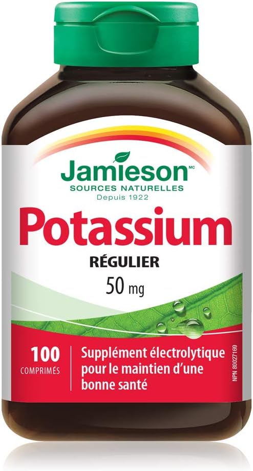 Potassium | Jamieson™  | 100 Tablets