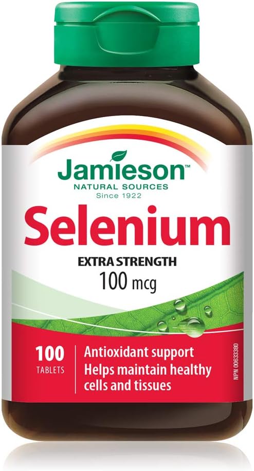 Selenium | Jamieson™ | 100 Tablets