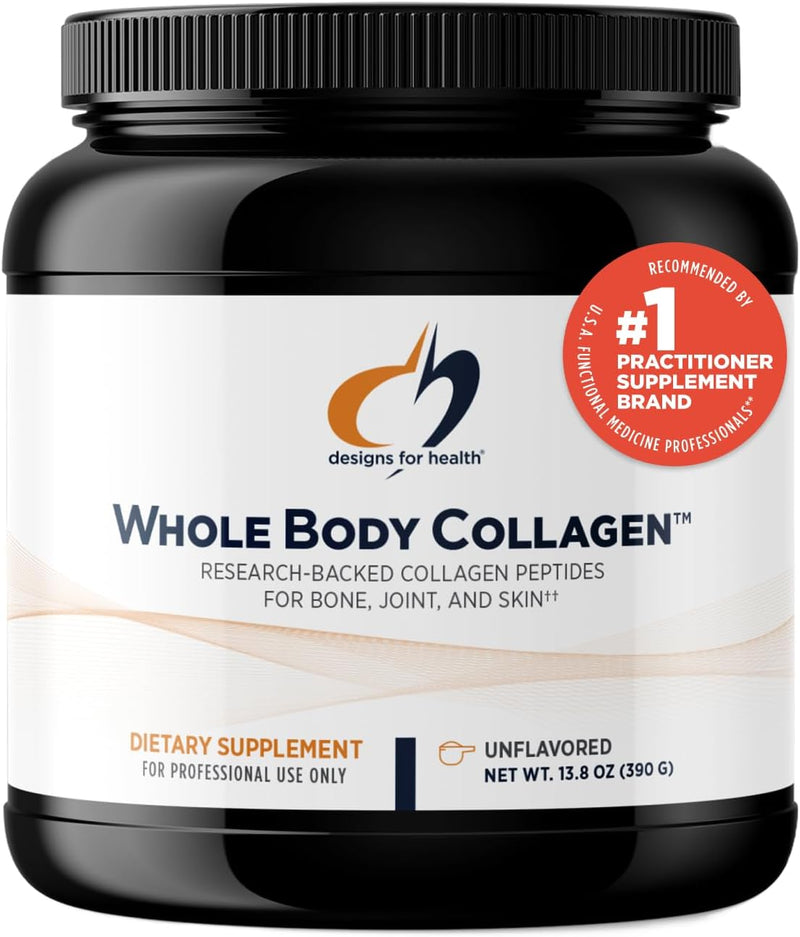 Whole Body Collagen™ | Designs for Health® | 390 g (0.86 lbs) Powder