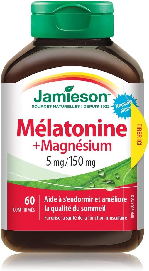 Melatonin with Magnesium | Jamieson™ | 60 Tablets