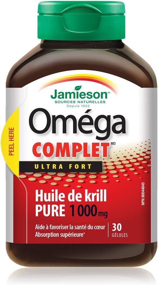 Omega Complete 100mg | Jamieson™ | 30 Softgels