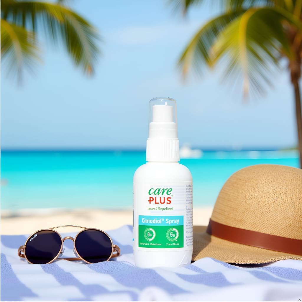 Citriodiol® Spray by Care Plus® Anti-Insect Natural – DEET-Free Lemon Eucalyptus Insect Repellent Spray for Mosquito & Tick Protection | 60 mL or 125 mL