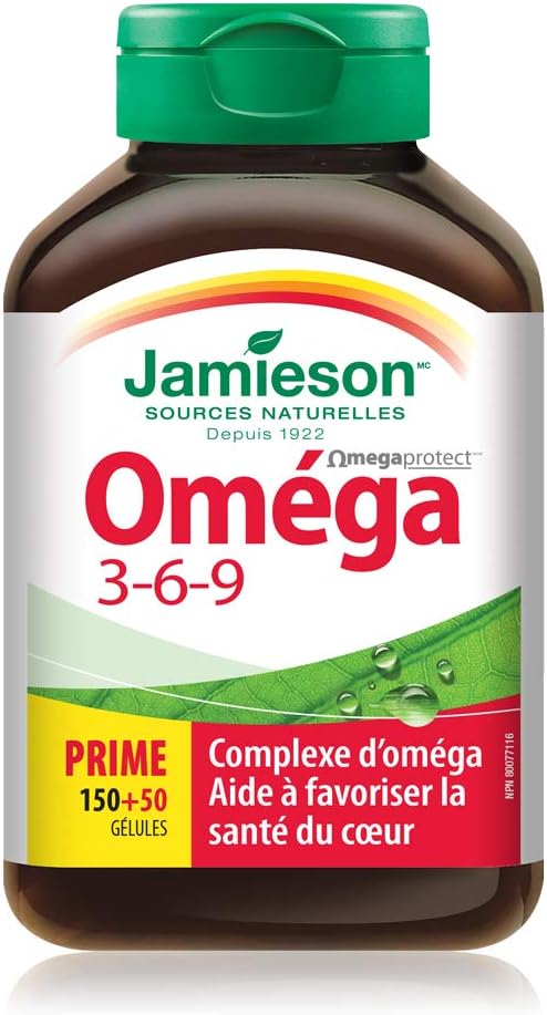 Omega 3-6-9 (Omega Protect)| Jamieson™ | 200 Softgels