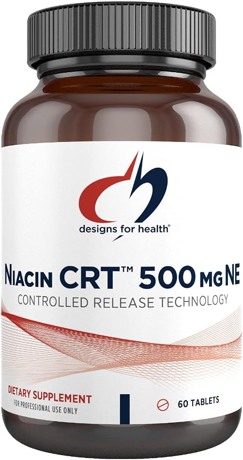 Niacin CRT™ | Designs for Health® | 60 Tablets