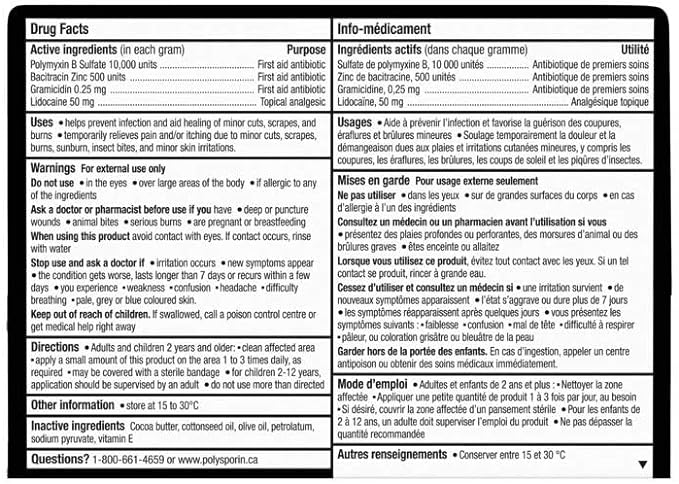 Complete Ointment | Polysporin® | 15g or 30g tubes