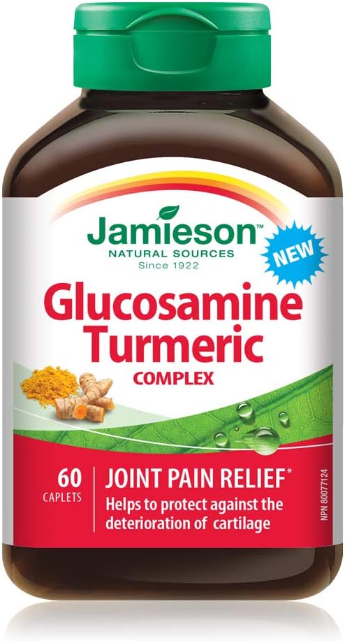 Glucosamine Turmeric Complex | Jamieson™ | 60 Caplets