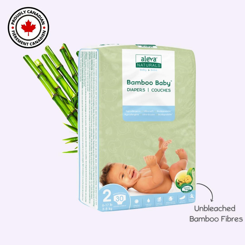 Bamboo Baby® Diapers | aleva® Naturals | Various Size