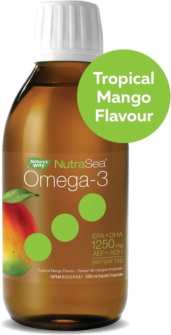 Omega-3 Mango Flavour | NutraSea® | 6.8 fl oz (200 mL)