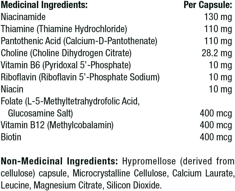 Basic B Complex  | Thorne® | 60 Capsules