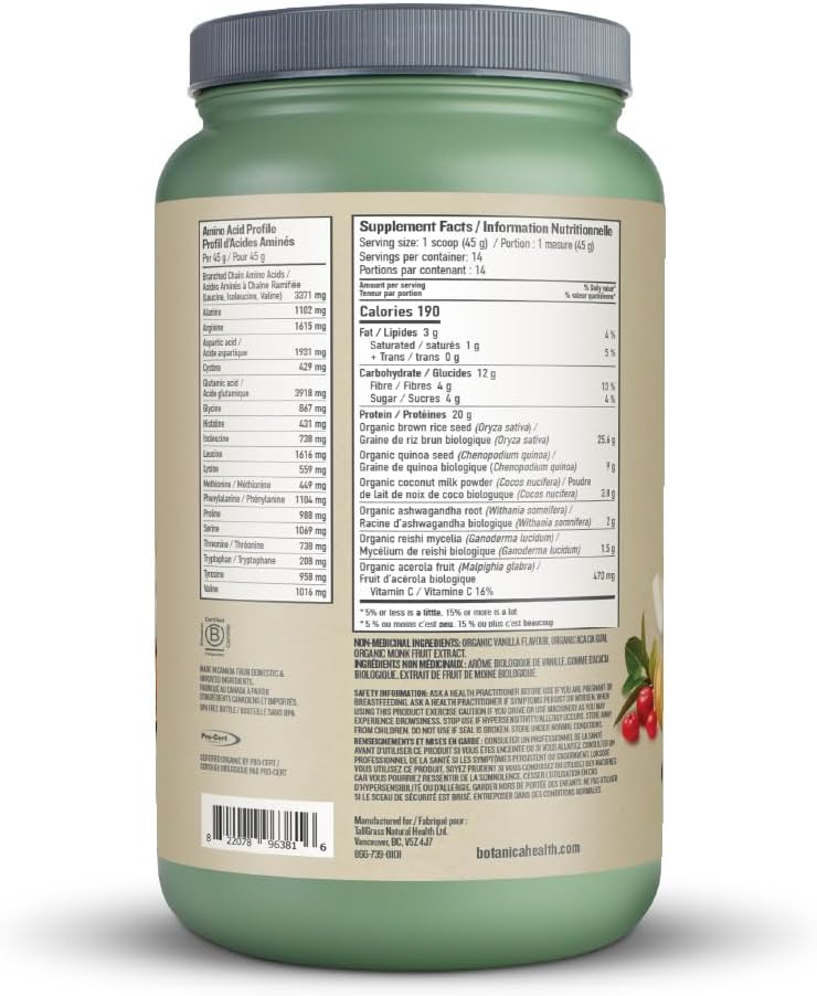 Perfect Protein Elevated - Adrenal Support | Botanica® | 642 g