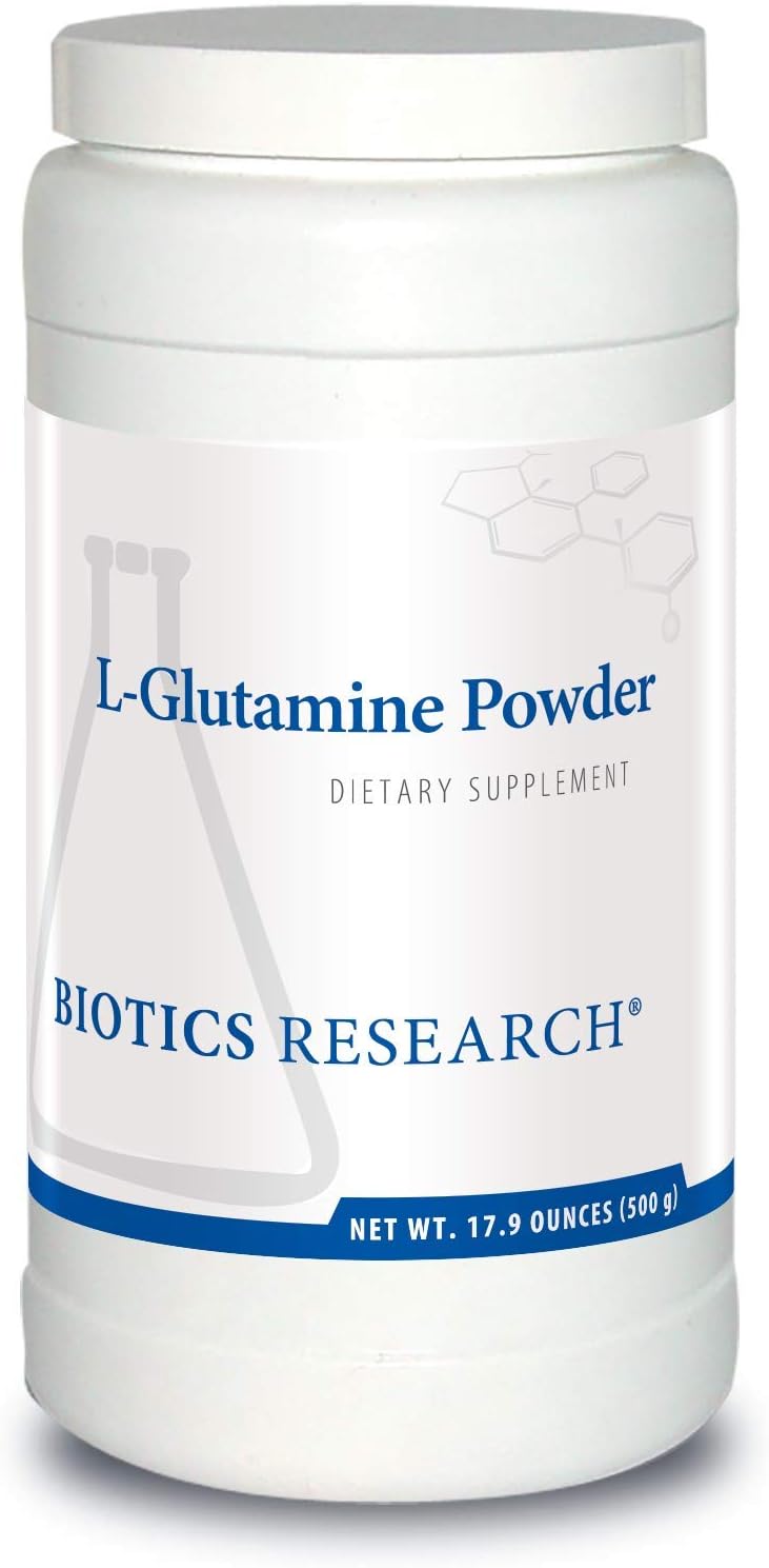 L-Glutamine Powder | Biotics Research® | 17.9 Oz.(500 gr.)