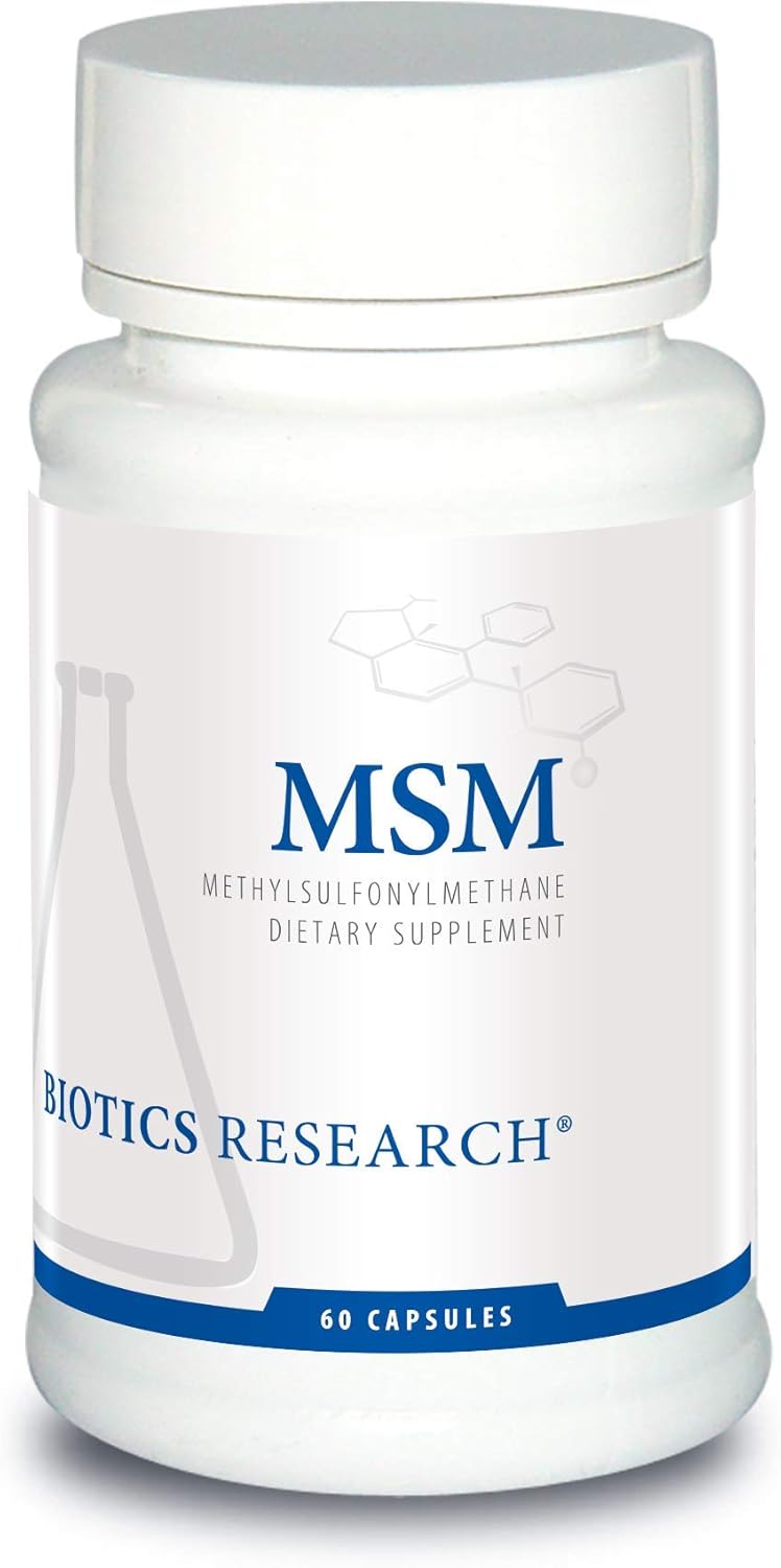 MSM| Biotics Research® | 60 Capsules