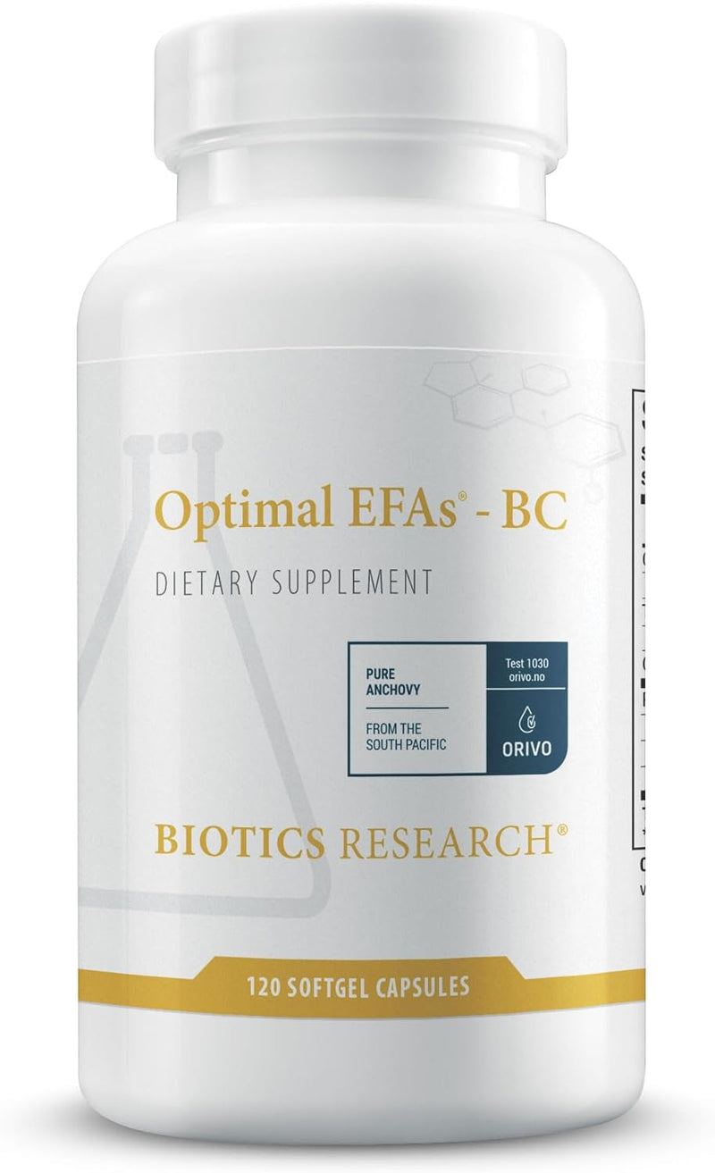 Optimal EFAs® - BC | Biotics Research® | 120 Capsules