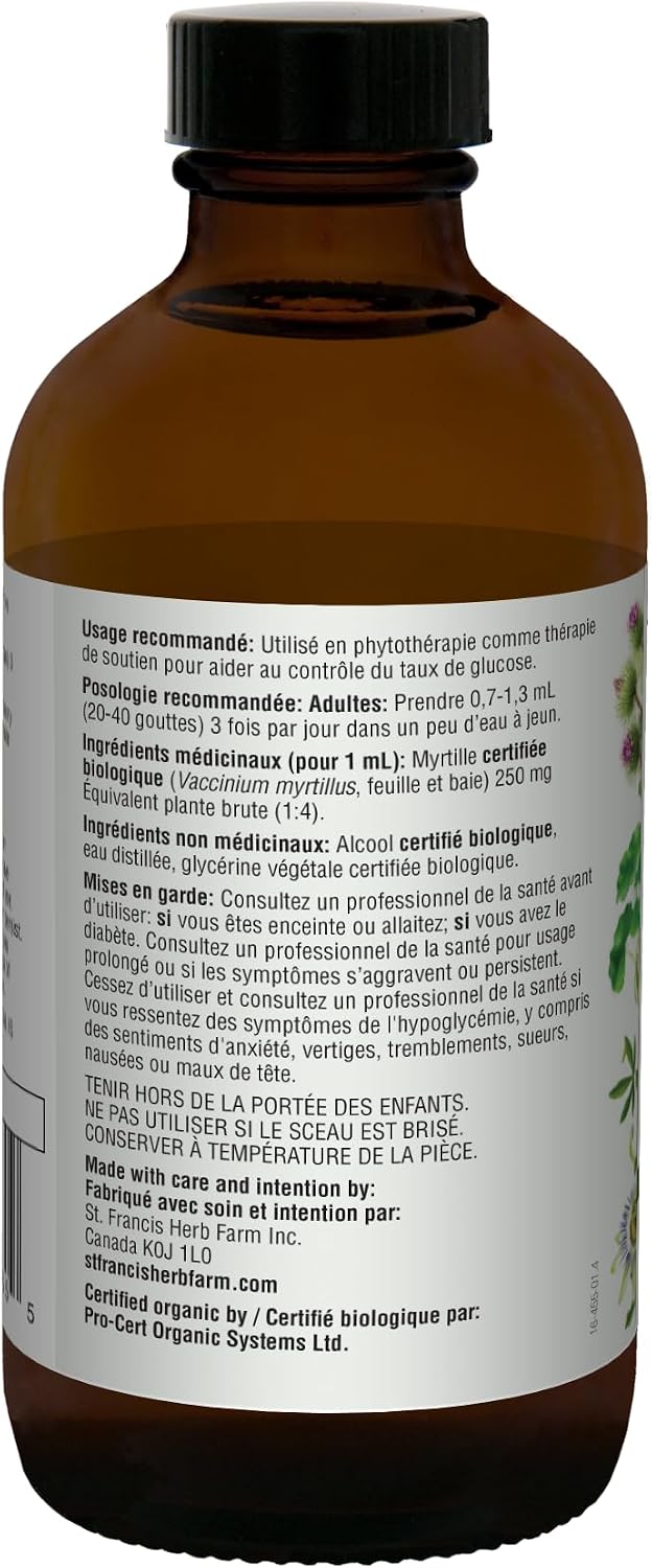 Bilberry  | St. Francis Herb Farm | 50, 100, 250 mL