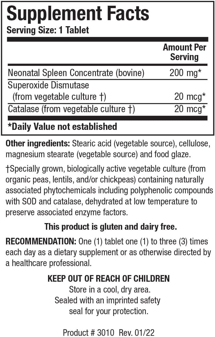 Cytozyme-SP™ | Biotics Research® | 60 Tablets