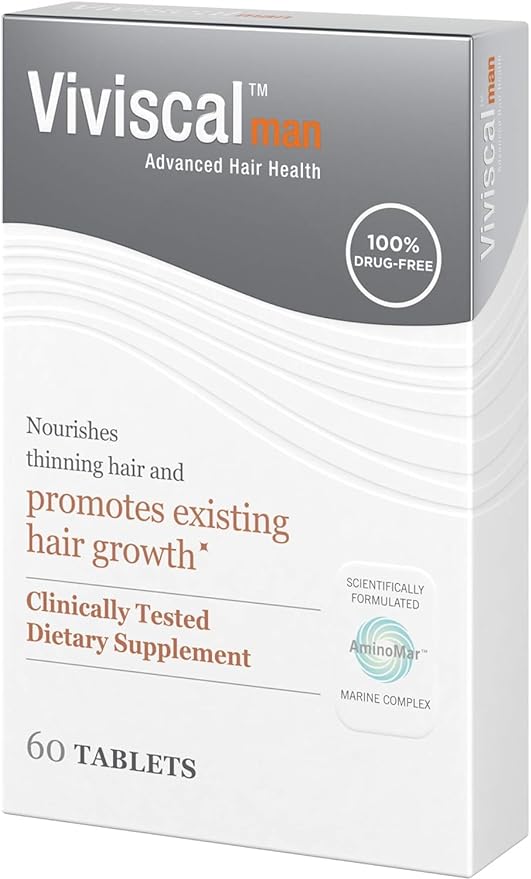 Healthy Hair Supplements for Men | Viviscal™ | 60 Tablets