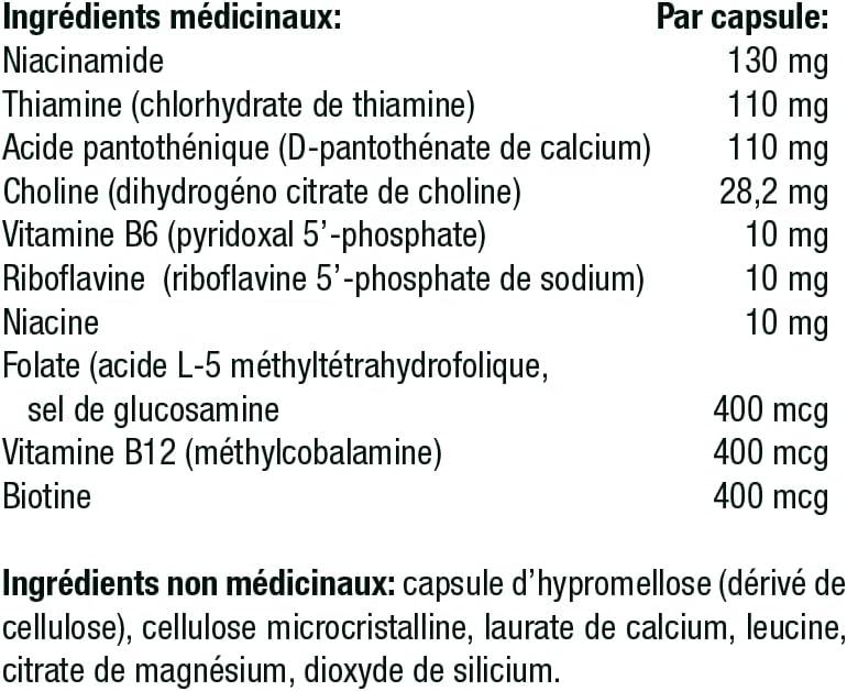 Basic B Complex  | Thorne® | 60 Capsules