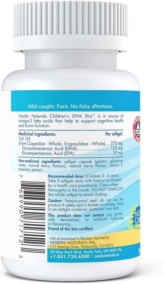 Children's DHA Xtra  | Nordic Naturals® | 90 Gummies