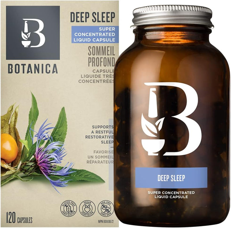 Deep Sleep Liquid Capsule | Botanica | 60 OR 120 Capsules