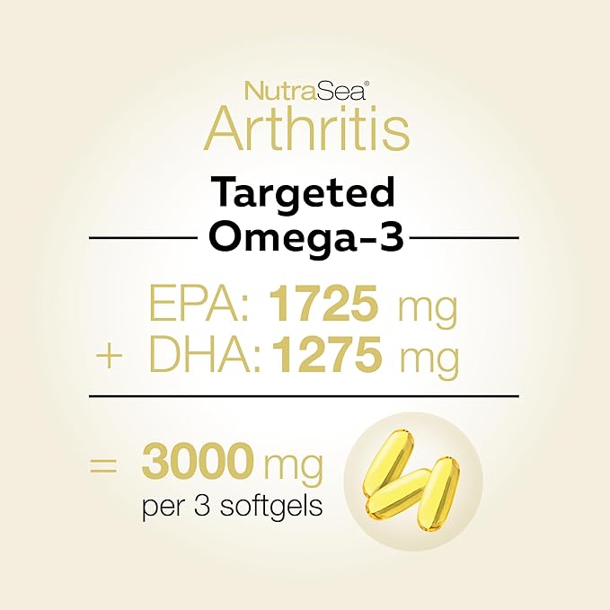 Arthritis Targeted Omega-3 | NutraSea® | 75 Softgels