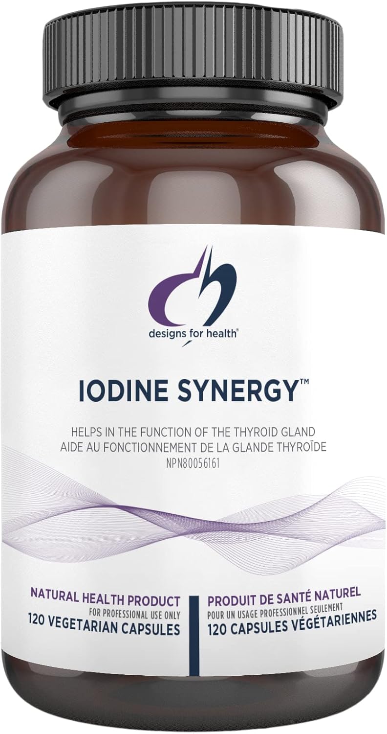 Iodine Synergy ™ | Designs for Health® | 120 Vegeterian Capsules