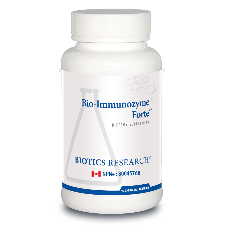 Bio-Immunozyme Forte | Biotics Research® | 90 or 180 Capsules