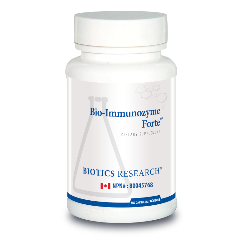 Bio-Immunozyme Forte | Biotics Research® | 90 or 180 Capsules