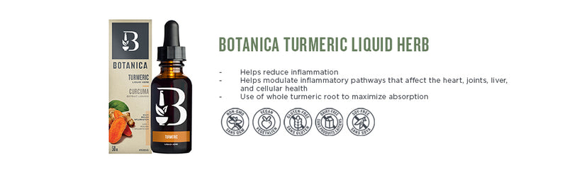 Turmeric Liquid Herb | Botanica | 50 mL