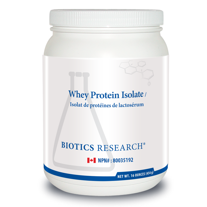 WHEY Protein Isolate | Biotics Research® | 16 oz